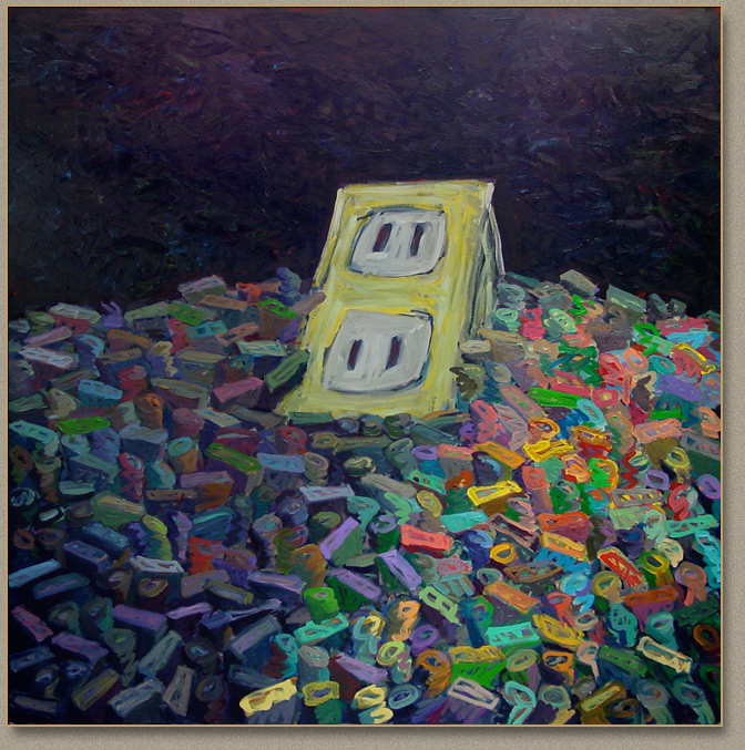 Scotty Stevenson Paintings | "Plugger"